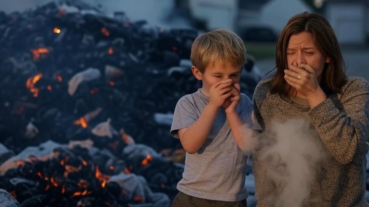 Ilustrasi Bakar Sampah Sembarangan