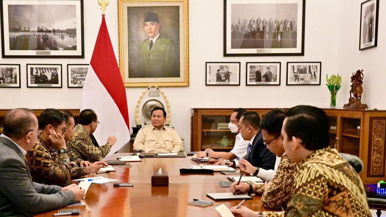 Siang Ini, Prabowo Terima Federation of Korean Industries di Istana