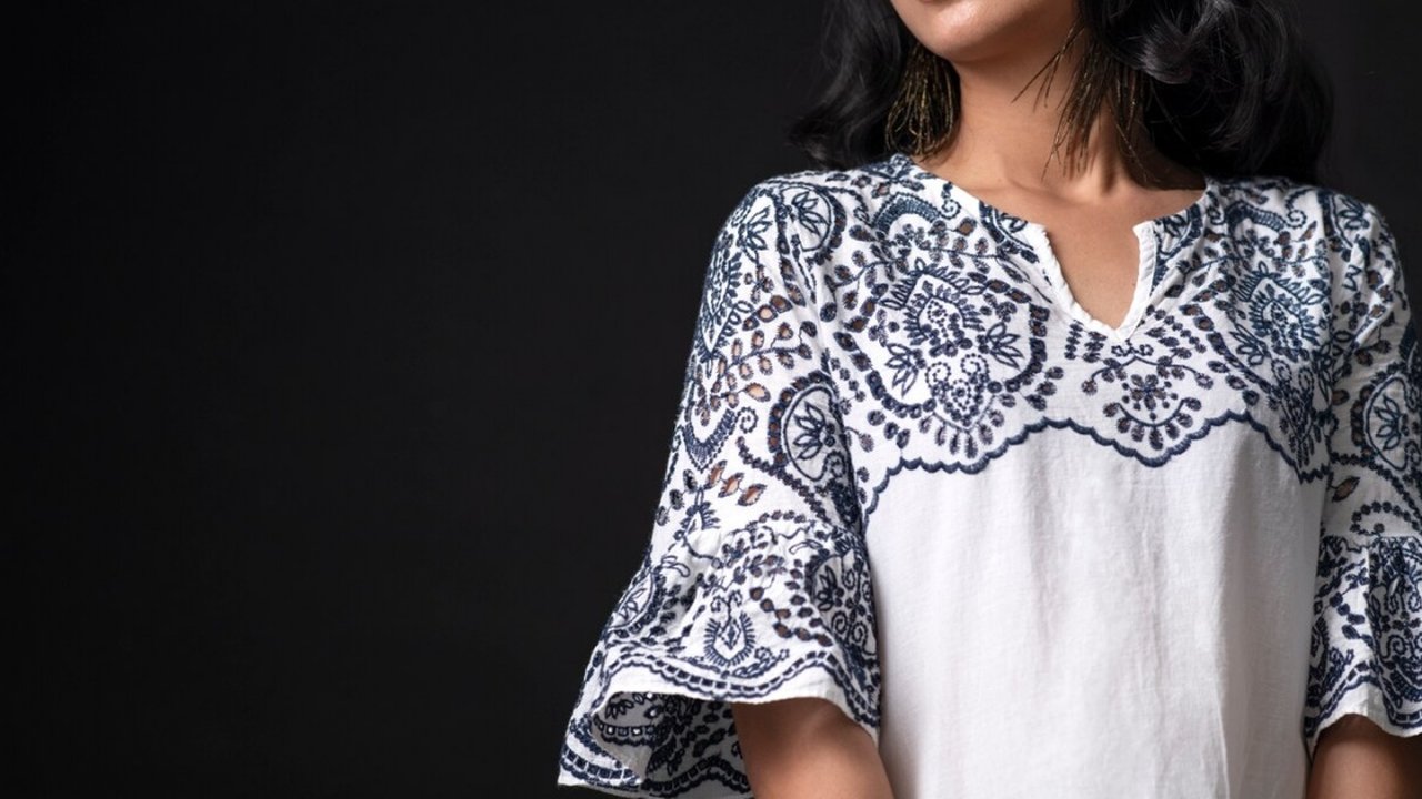 Ilustrasi Dress Batik