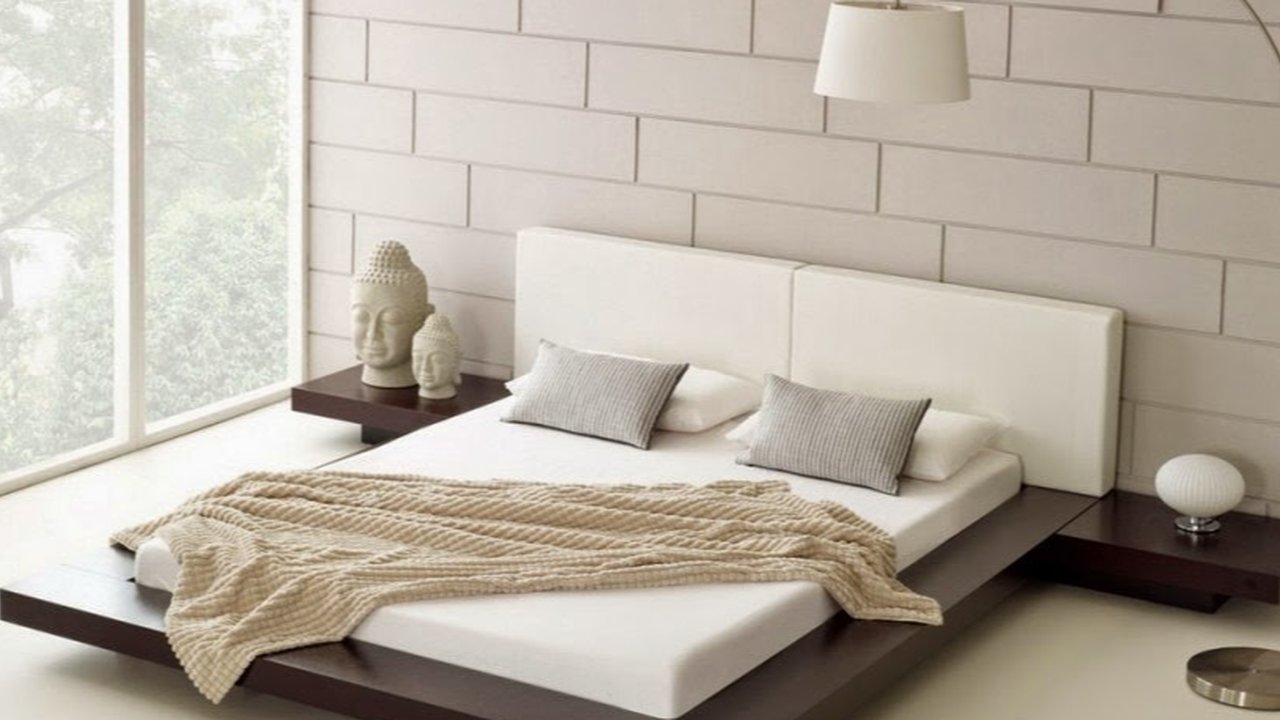 ilustrasi kamar tidur gaya lesehan