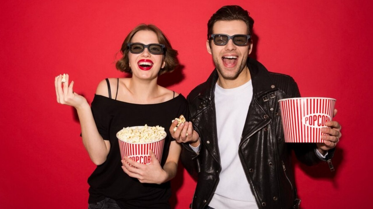 Ilustrasi Outfit Nonton Bioskop untuk Pria dan Wanita