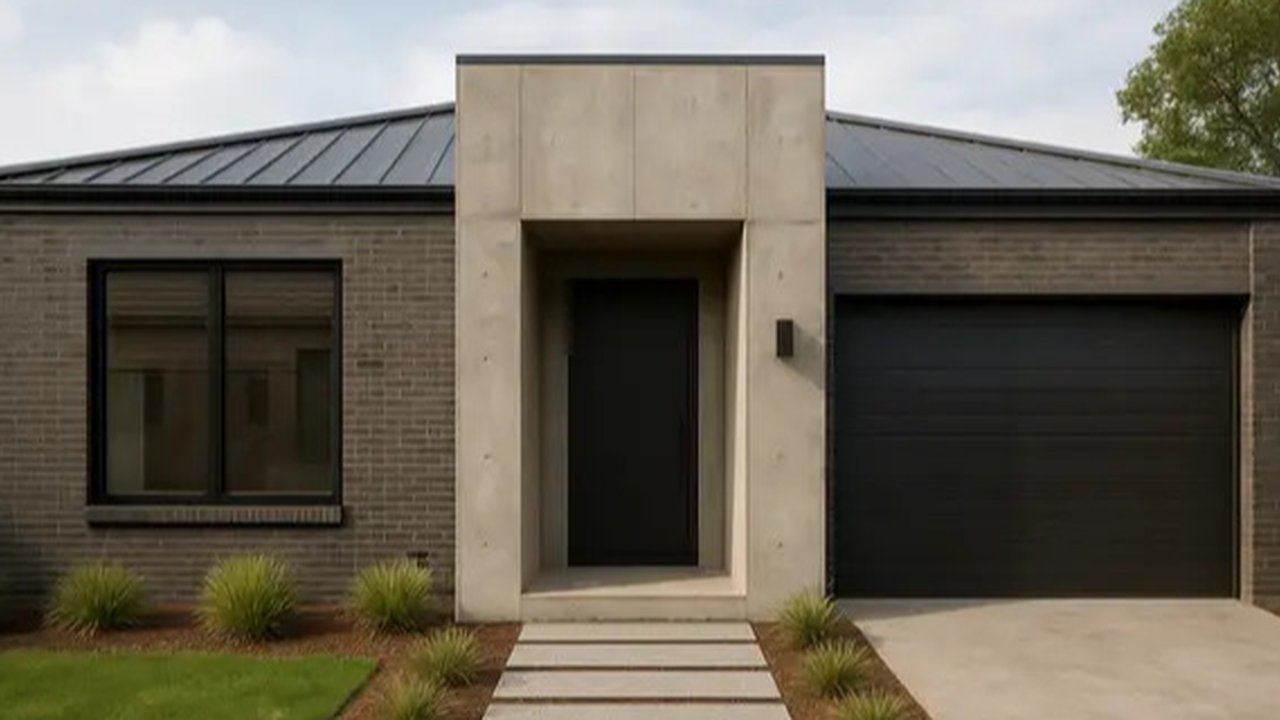 Model Rumah Minimalis dengan Fasad Estetik