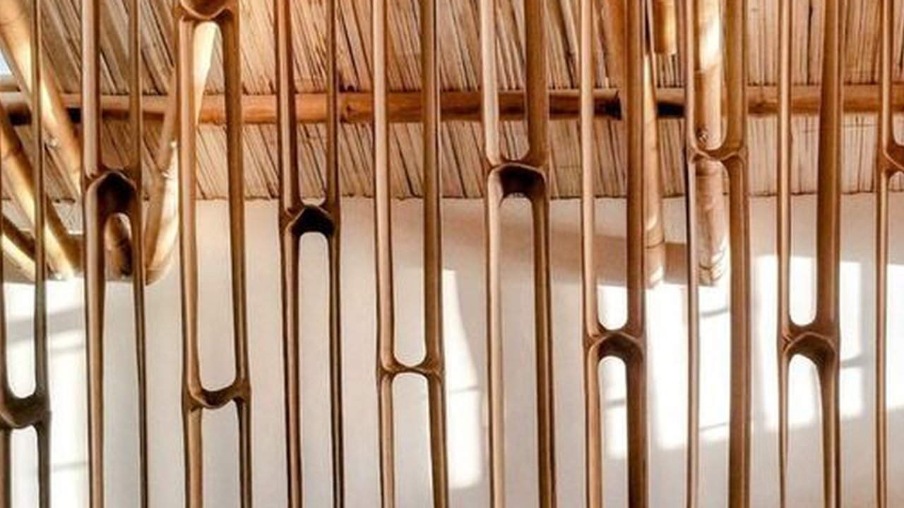 Pagar Desain Bambu