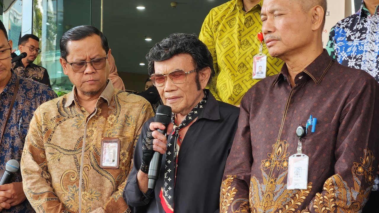 'Raja Dangdut' Rhoma Irama Berdendang di KPK, Ingatkan Pejabat Tak Korupsi dan Ancaman Rompi Oranye
