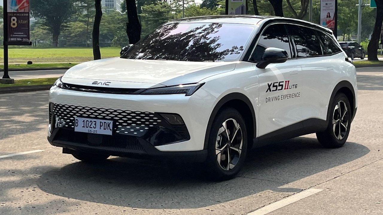Varian terbaru BAIC X55 II Lite yang dibanderol Rp 380 juta OTR Jakarta.