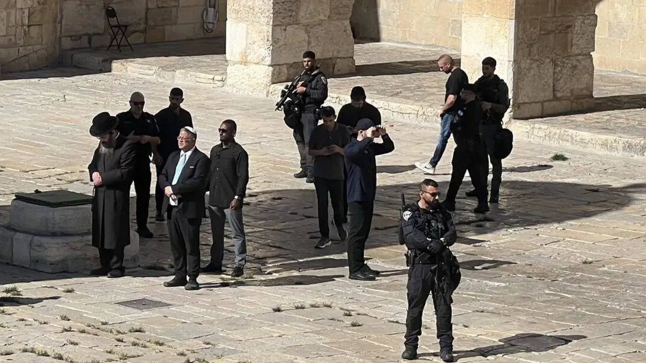 Menteri Ekstremis Israel Ini Kembali Serbu Masjid Al-Aqsa Bersama 24 Pemukim Yahudi