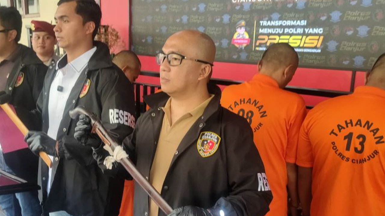 Palak Pemudik dan Sopir, 8 Pria di Cianjur Ditangkap