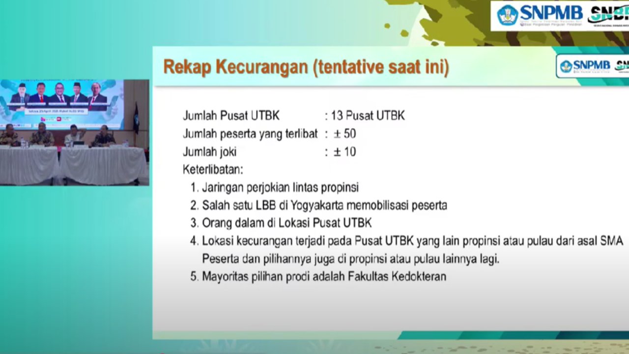 Kecurangan SNPMB 2025