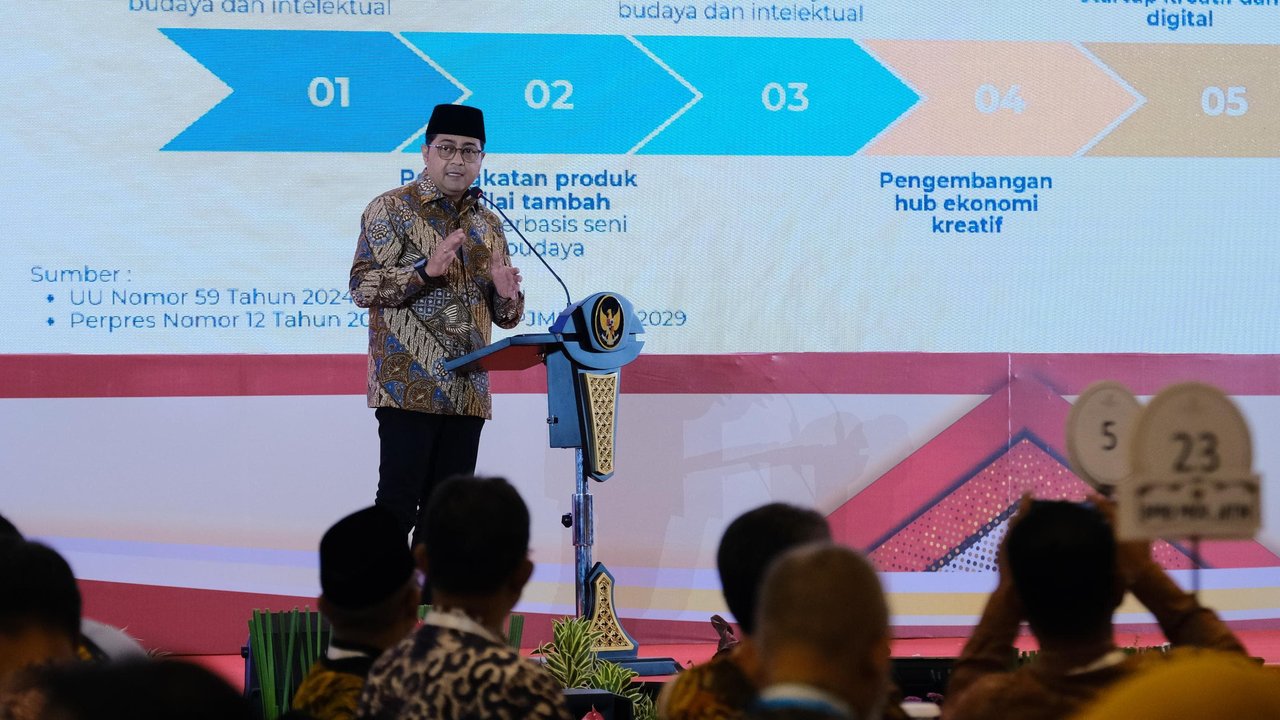 Menteri Ekraf Teuku Riefky Harsya