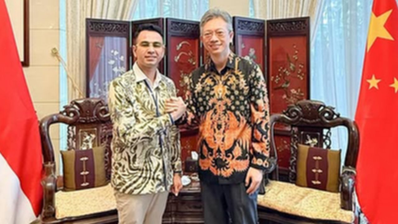 Raffi Ahmad Bertemu Duta Besar Tiongkok Untuk Indonesia, Sampaikan Inisiatif Pengembangan Generasi Muda