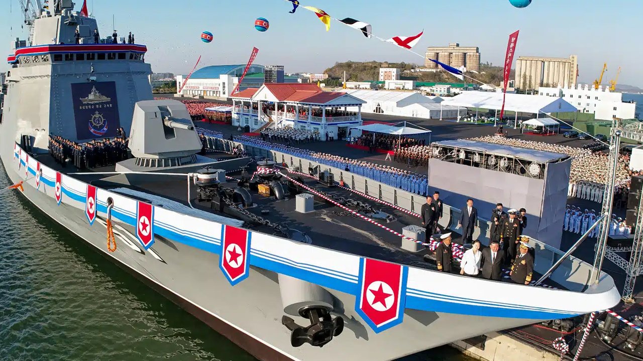 kapal perang baru korea utara