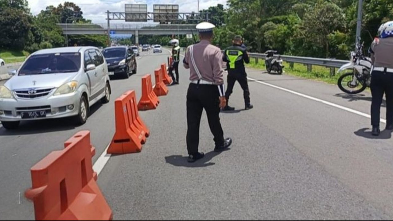 Setelah Lima Jam, Contraflow di Tol Jagorawi Arah Puncak Disetop