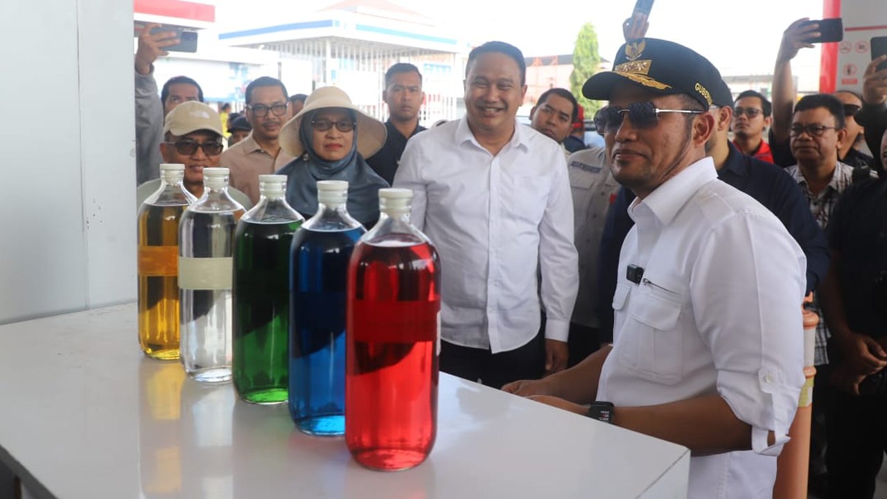 Pastikan Kualitas Produk Sesuai Standar, Gubernur Kaltim Sidak SPBU
