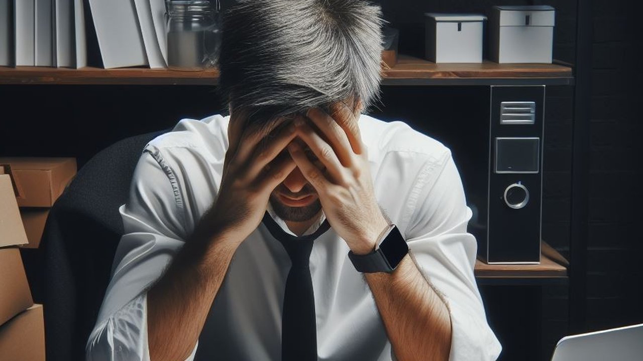 Ilustrasi Lelah di Siang Hari