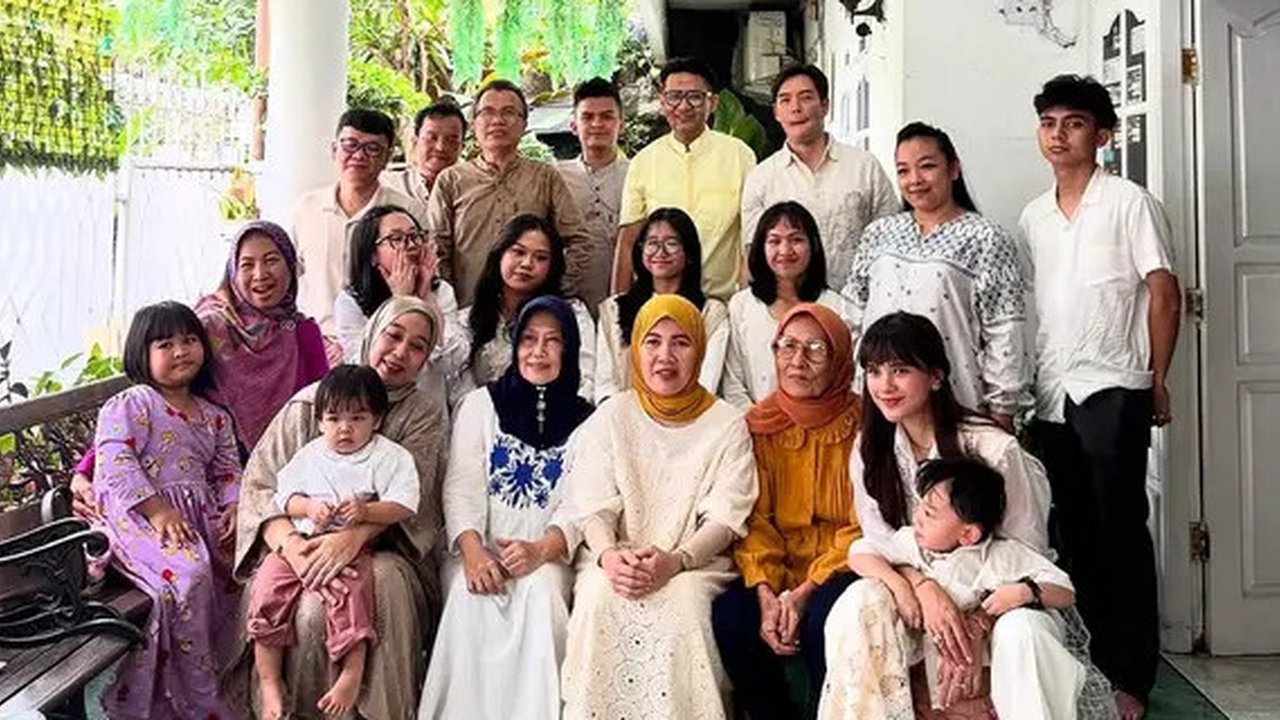 Potret Audi Marissa Rayakan Lebaran 2025. (Sumber: Instagram/audimarissa)
