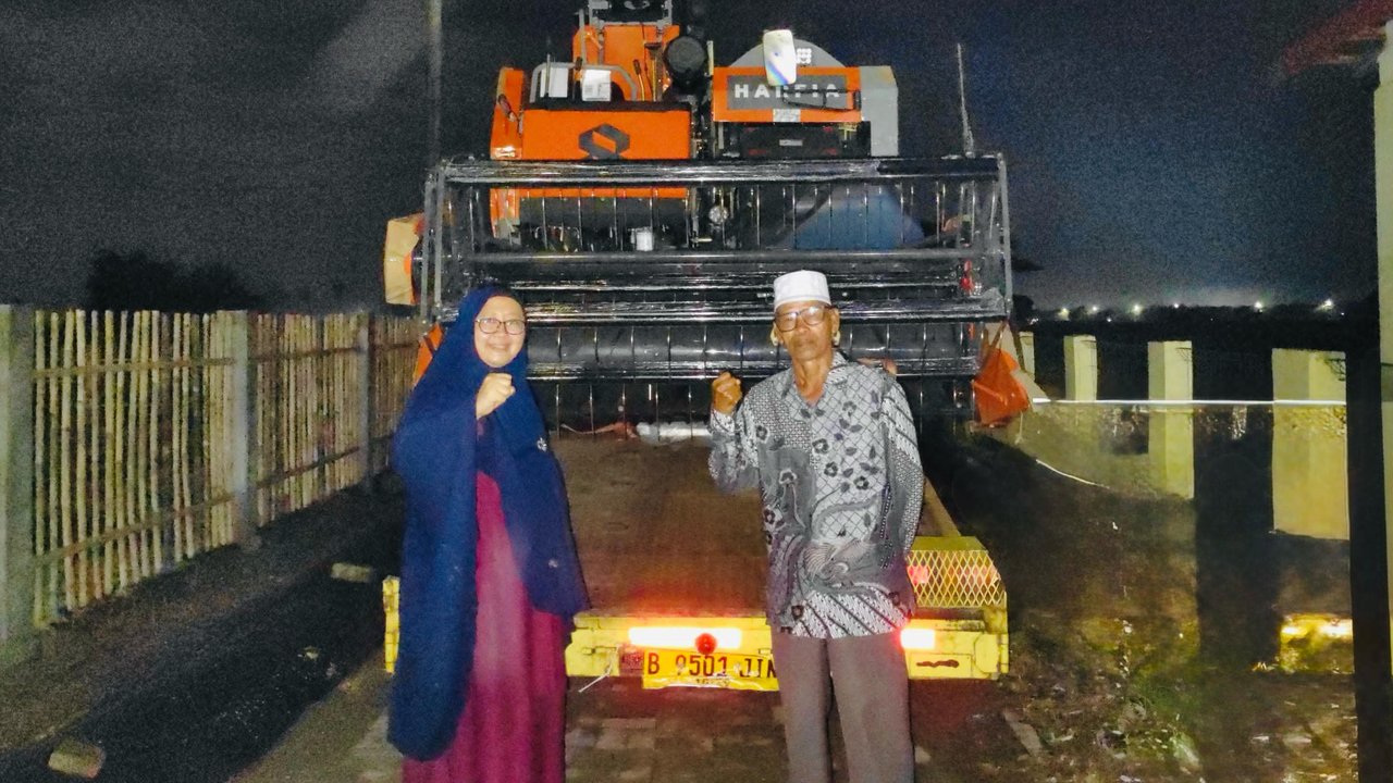 Poktan Banten Minta Mesin Panen ke Prabowo, Langsung Dikirim dan Tiba dalam 10 Jam