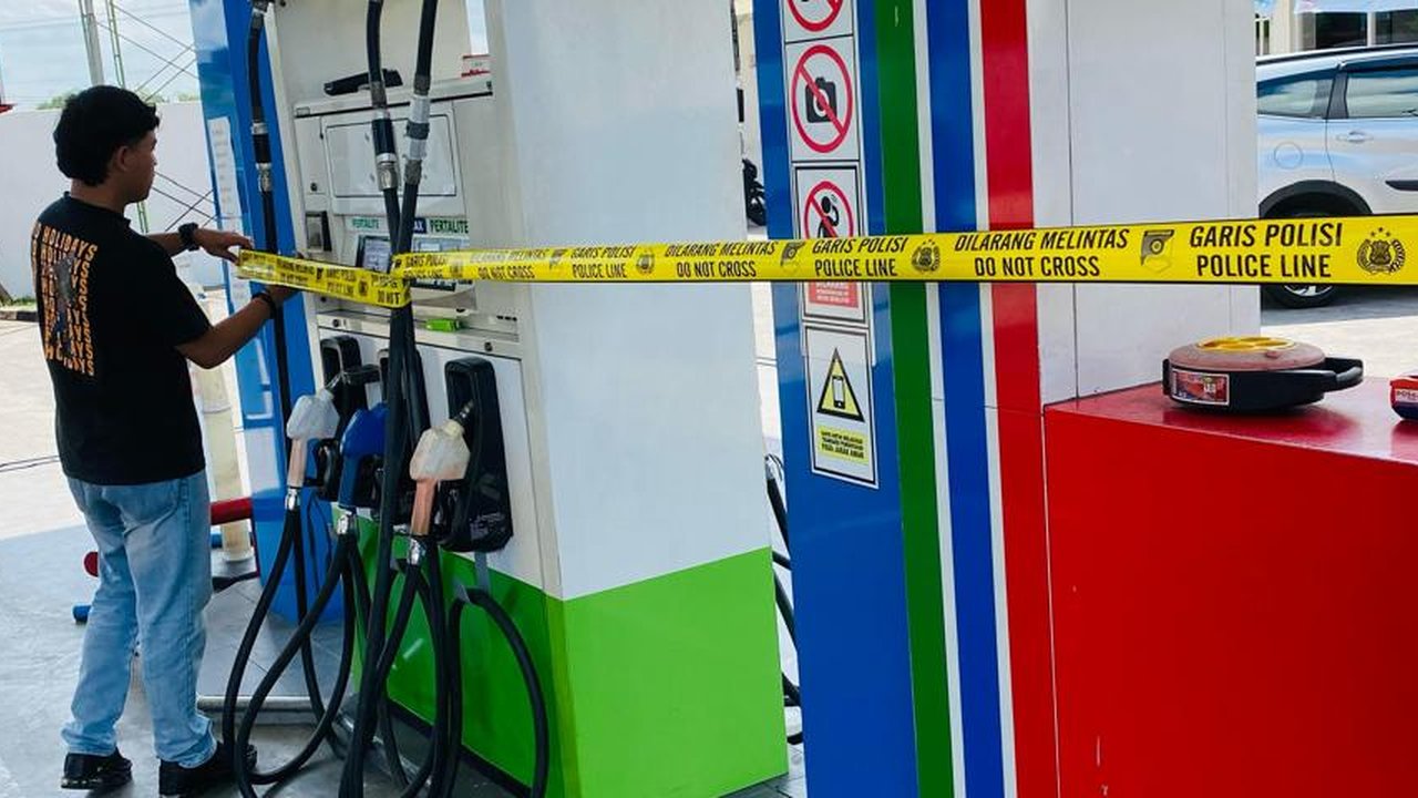 Pertalite di SPBU diduga dicampur air