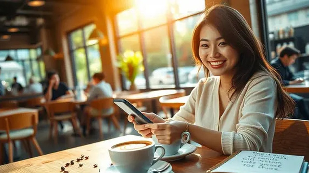 kata kata tentang kopi lucu Ilustrasi dibuat AI