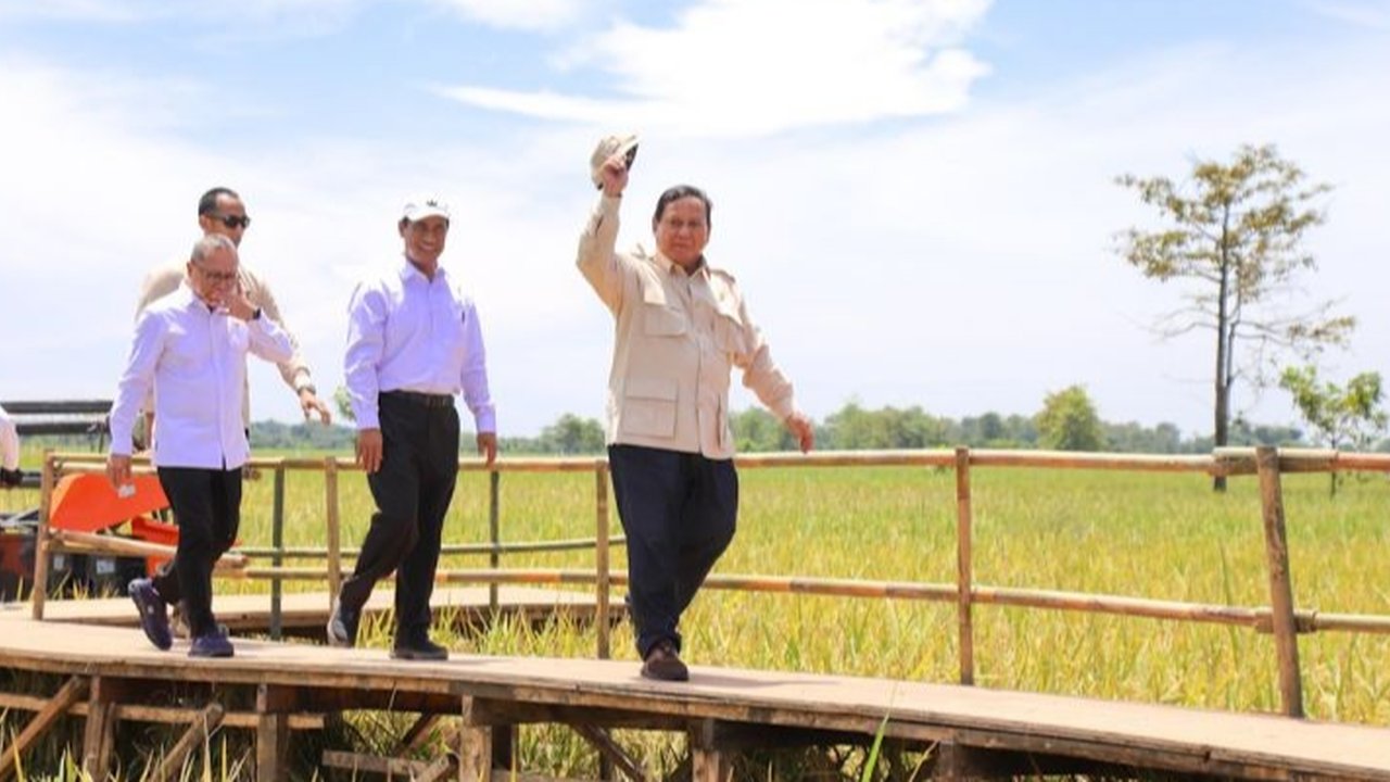 Ini Makna Prabowo 6 Kali Ucapkan 'Saya Bahagia' Saat Panen Raya
