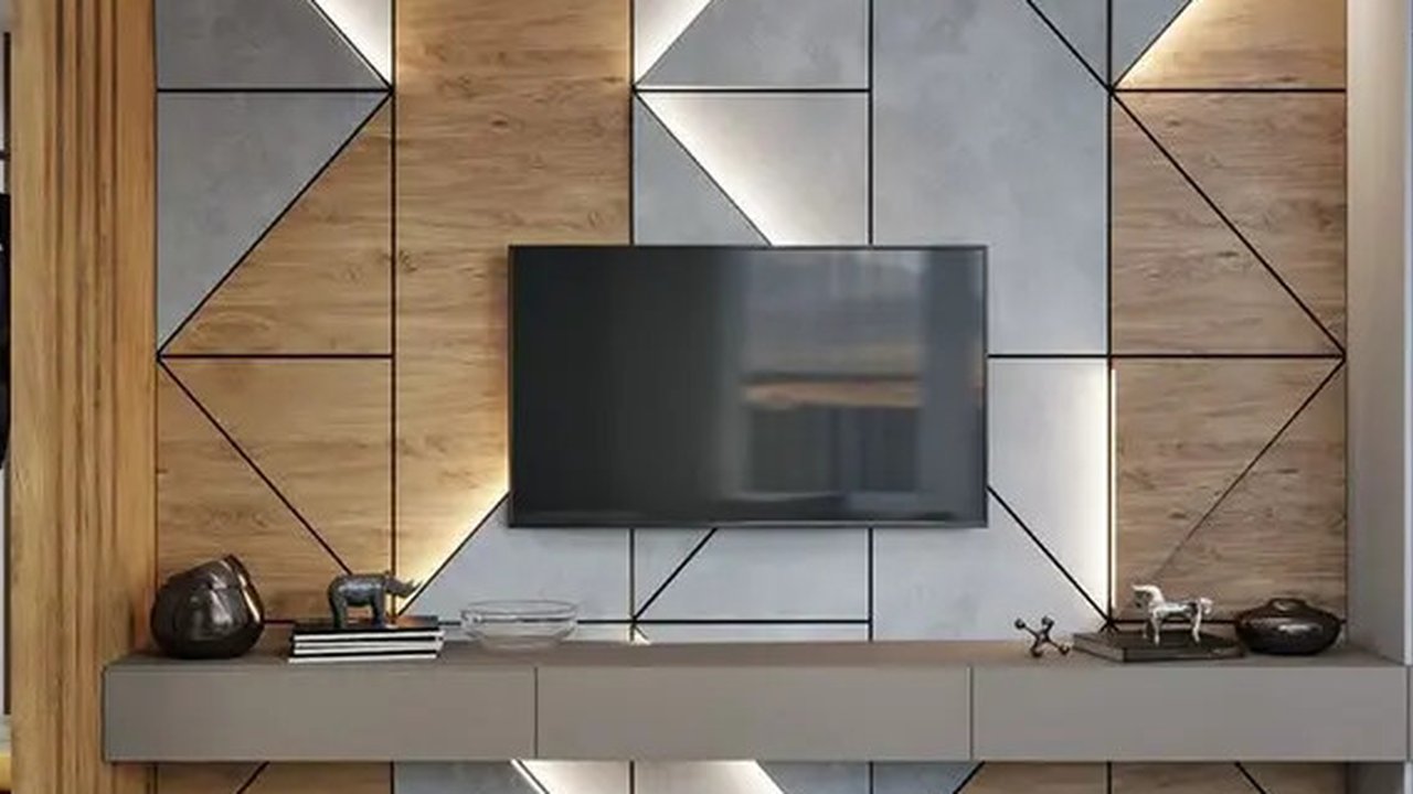 Rak TV Minimalis (Foto: Pinterest/whaianne)