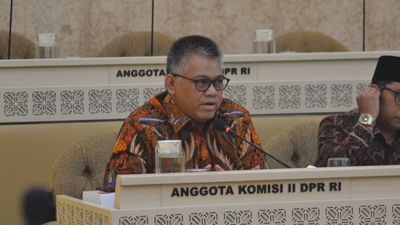 Anggota Komisi II DPR RI dari Fraksi PDI Perjuangan (F-PDIP) Giri Ramanda Kiemas