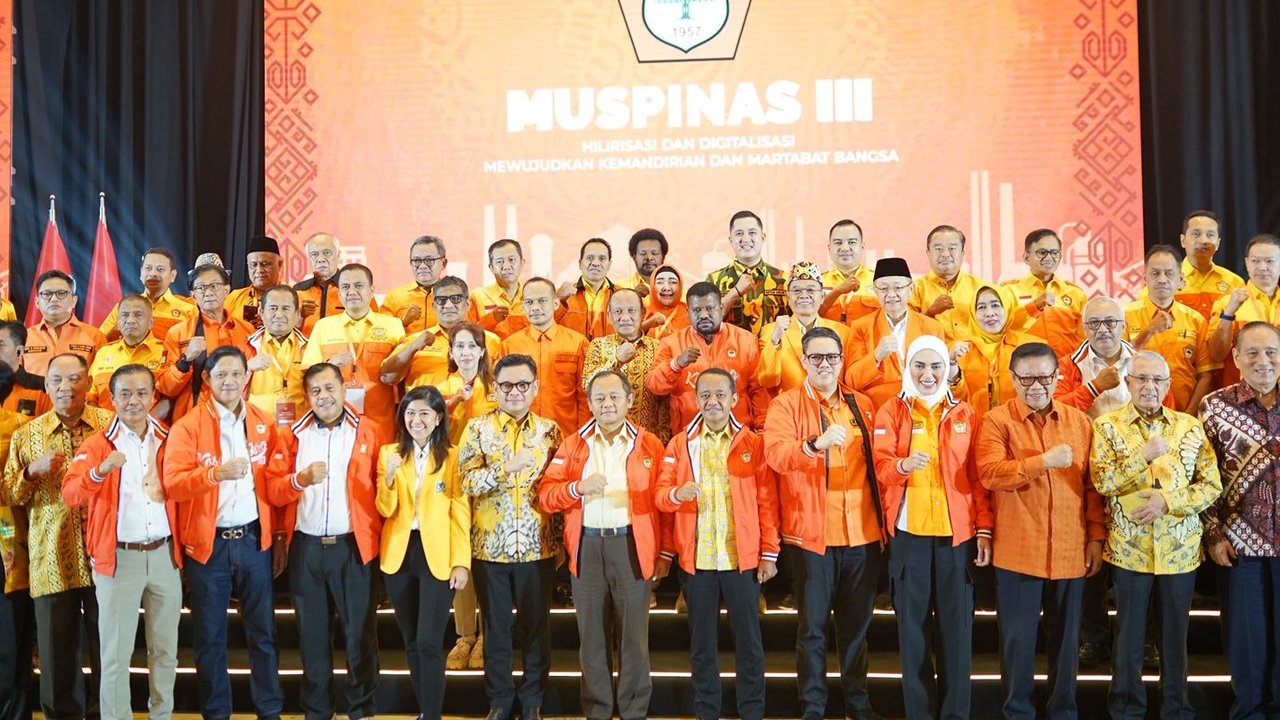 Bahlil Lahadalia Buka Muspinas III Kosgoro 1957