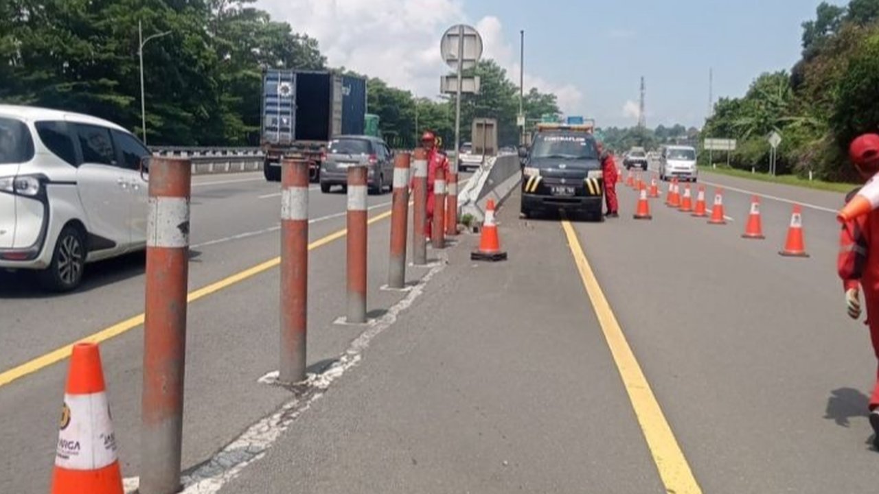 Contraflow Tol Jagorawi KM 44–46 Berlaku Saat Libur Waisak, Ini Rinciannya