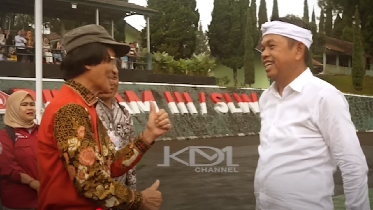 Saat Beri Pengarahan di Barak Militer, Dedi Mulyadi Dapatkan Dua Jempol dari Kak Seto 'Pada Betah Mereka'