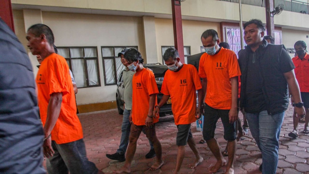 34 Preman Bikin Resah Pelaku Usaha di Kawasan Bisnis dan Pergudangan Tangerang Disikat Polisi