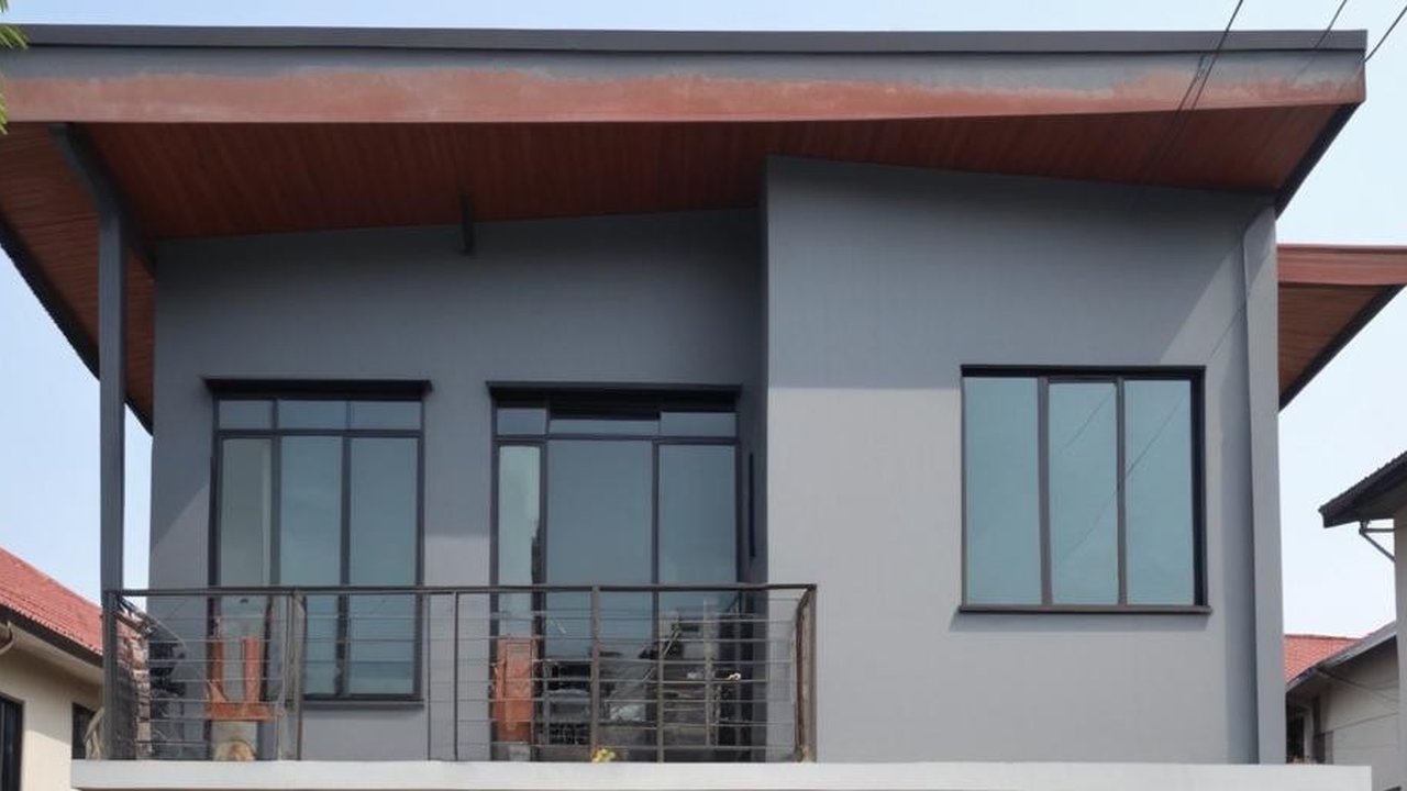 Rumah Minimalis Industrial