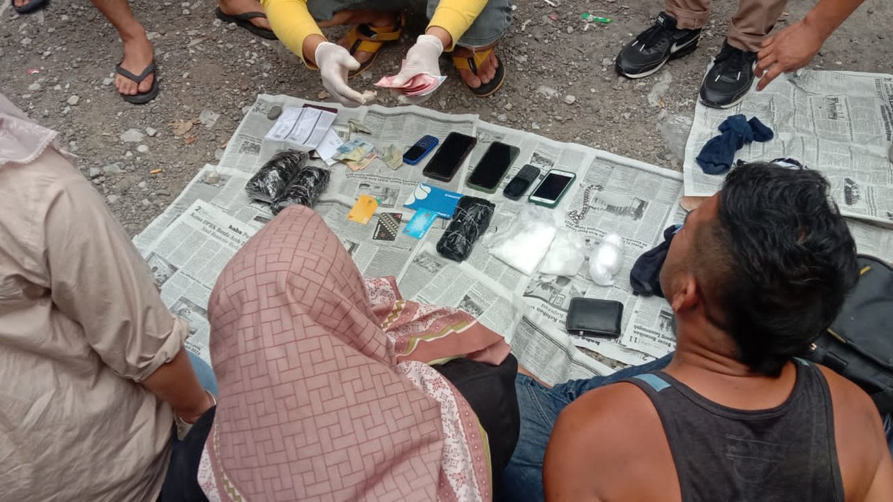 3 kurir narkoba asal aceh