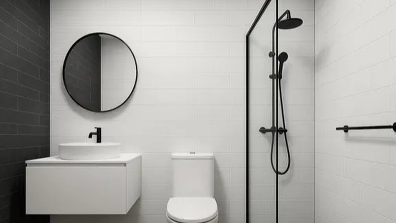 Inspirasi Desain Kamar Mandi Minimalis 2x2 yang Estetik (AI)