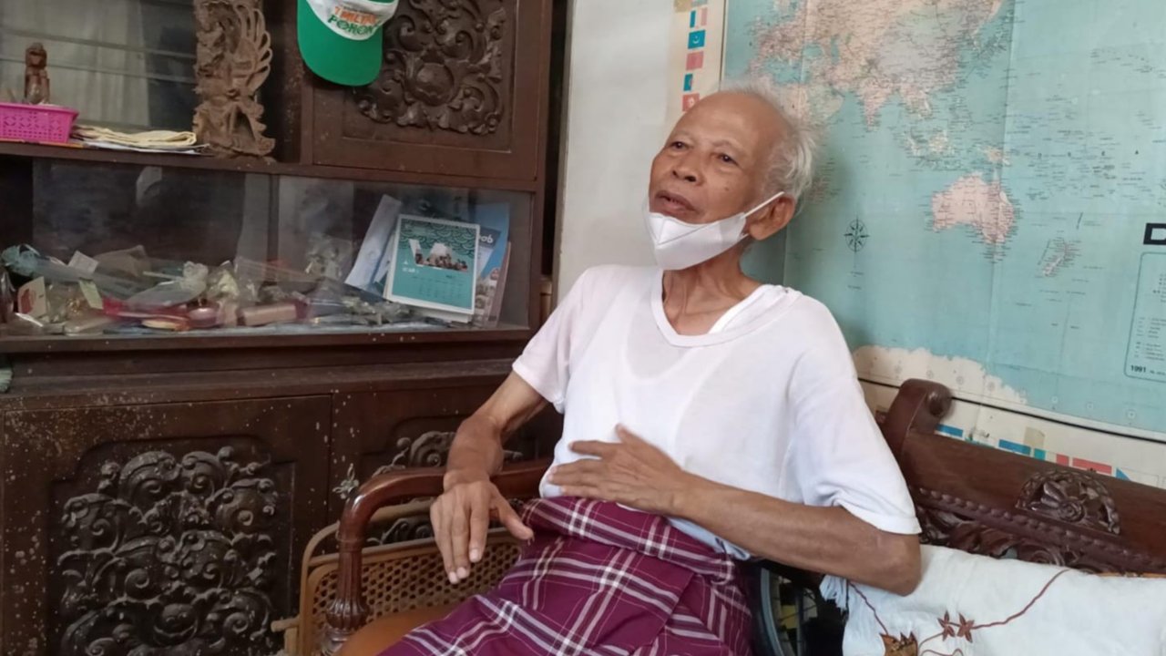 Dosen pembimbing akademik Jokowi di Fakultas Kehutanan UGM Kasmudjo