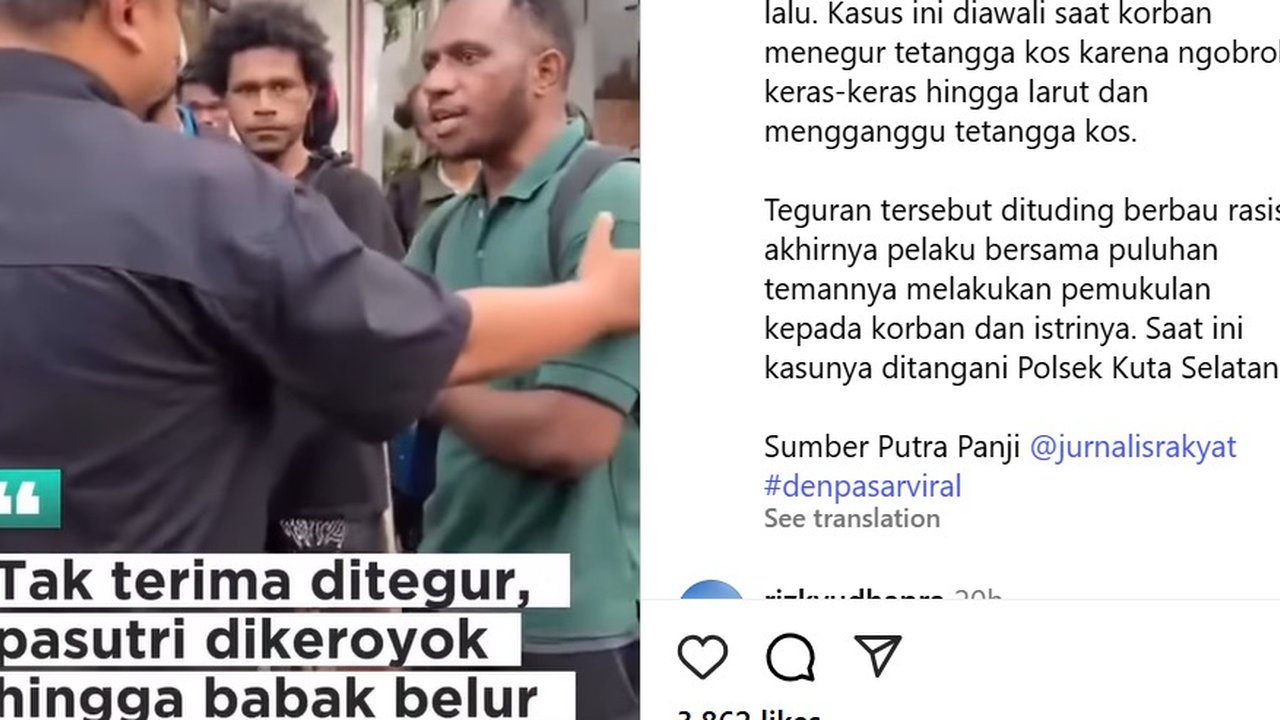 viral mahasiswa keroyok pasutri di Bali