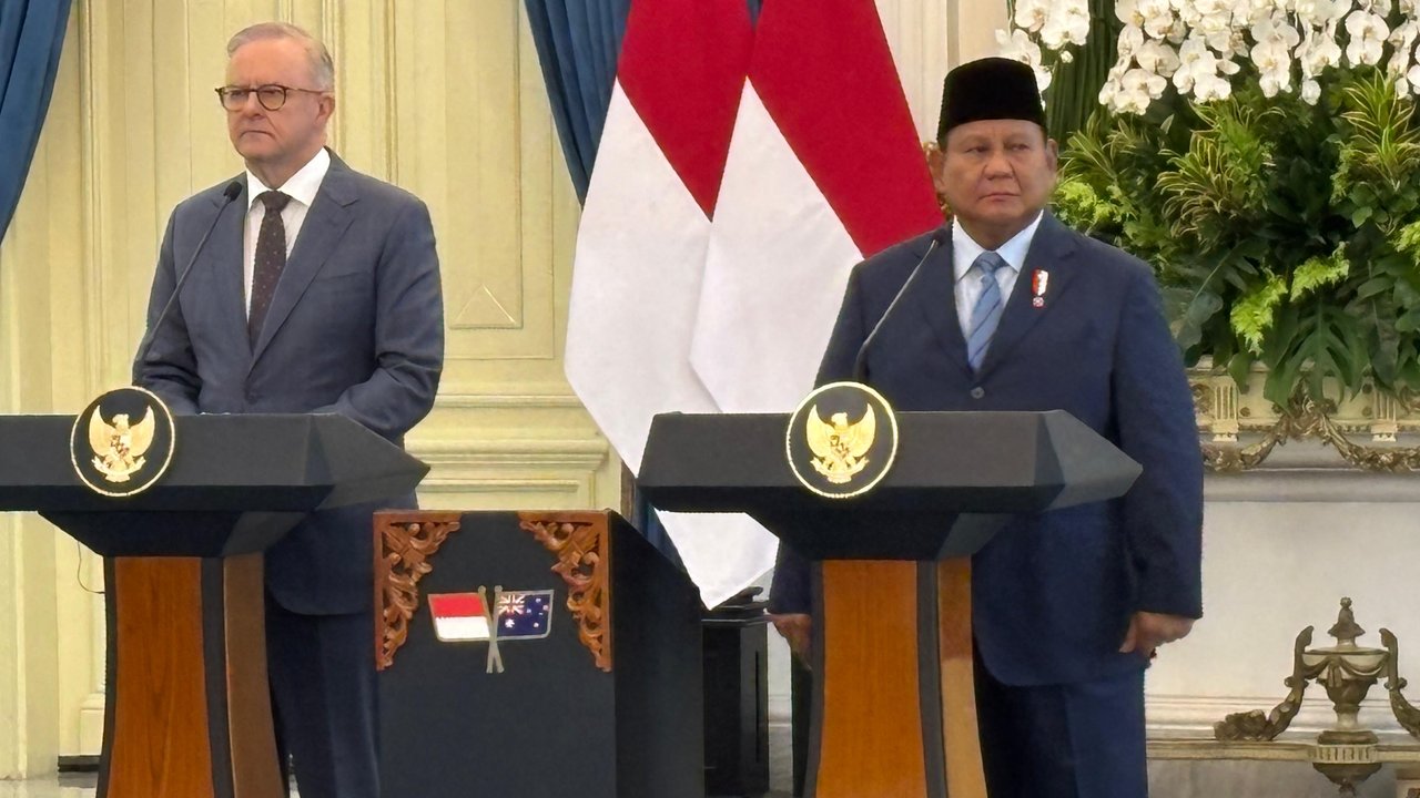 Prabowo-PM Australia