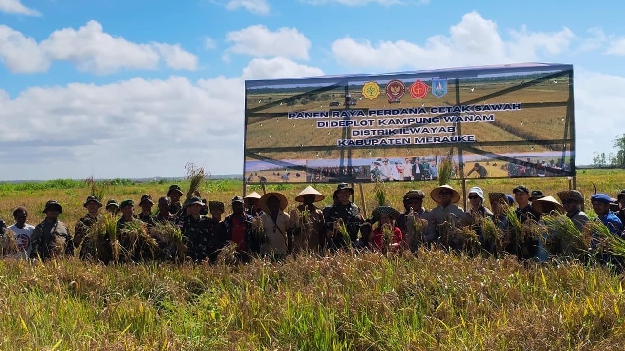 Panen Raya di Wanam