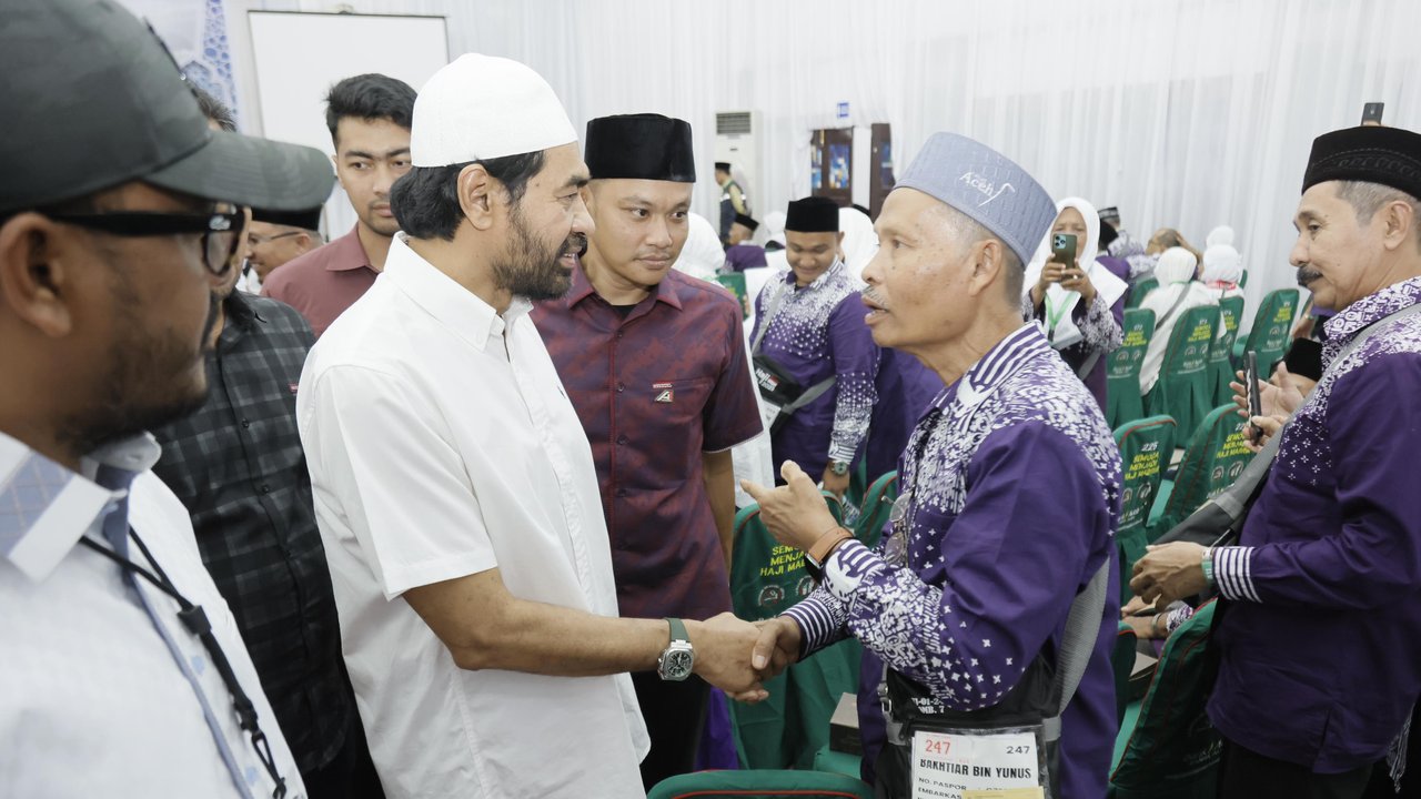 Gubernur Aceh Ingatkan Jemaah Haji selalu Sabar, Jangan Marah-Marah