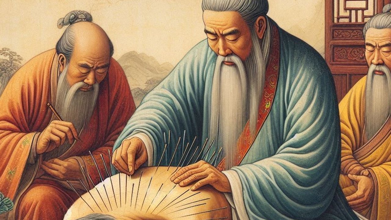 Ilustrasi Tabib China Kuno