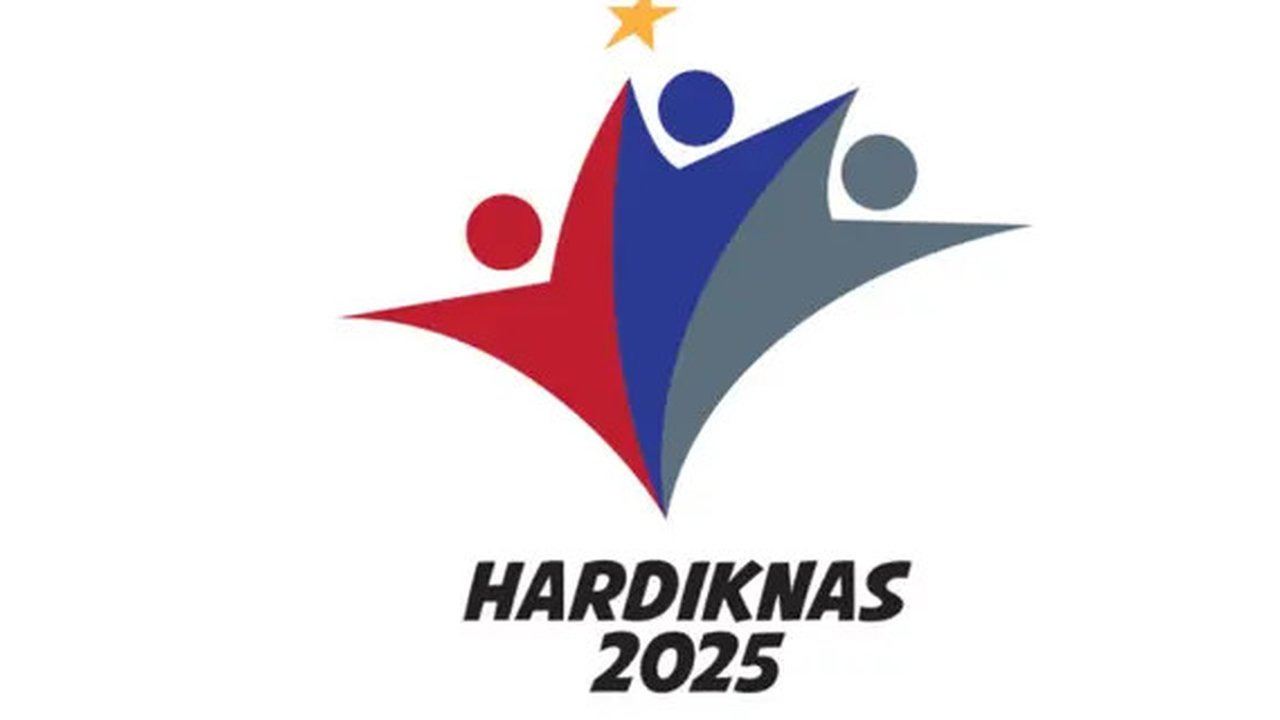 Logo Hardiknas 2025. (Foto: dok. Edaran Mendikdasmen)
