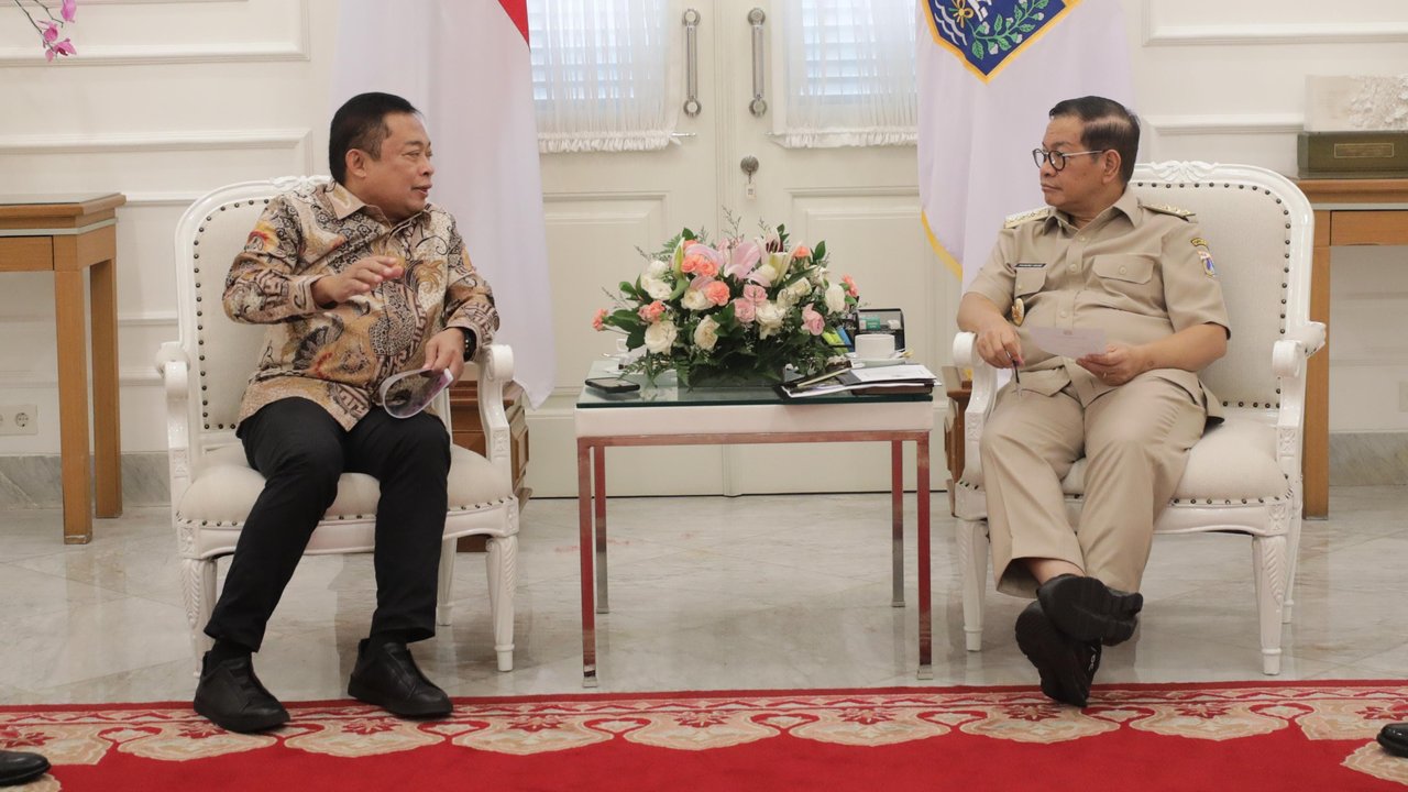 TelkomGrup bertemu Pramono Anung