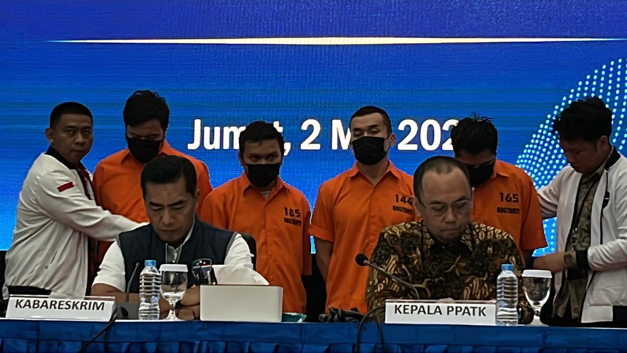 Polisi Ungkap Modus Jaringan Judi Online Situs H55 Hiwin, Sita Uang Rp14,6 Miliar
