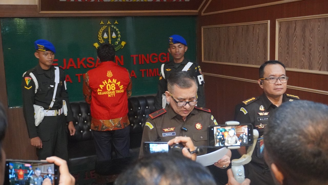 Korupsi Jamkrida NTT Rp25 Miliar, Seorang Komisaris Ditahan Kejati NTT