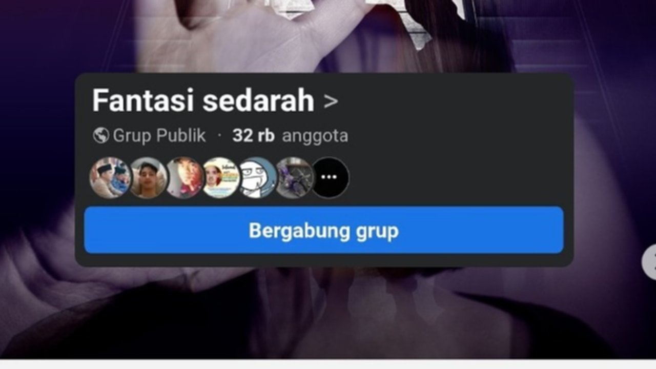 Heboh grup fantasi sedarah