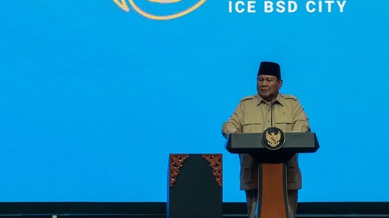 Presiden Prabowo di Konvensi dan Pameran Tahunan ke-49 Indonesian Petroleum Association 2025