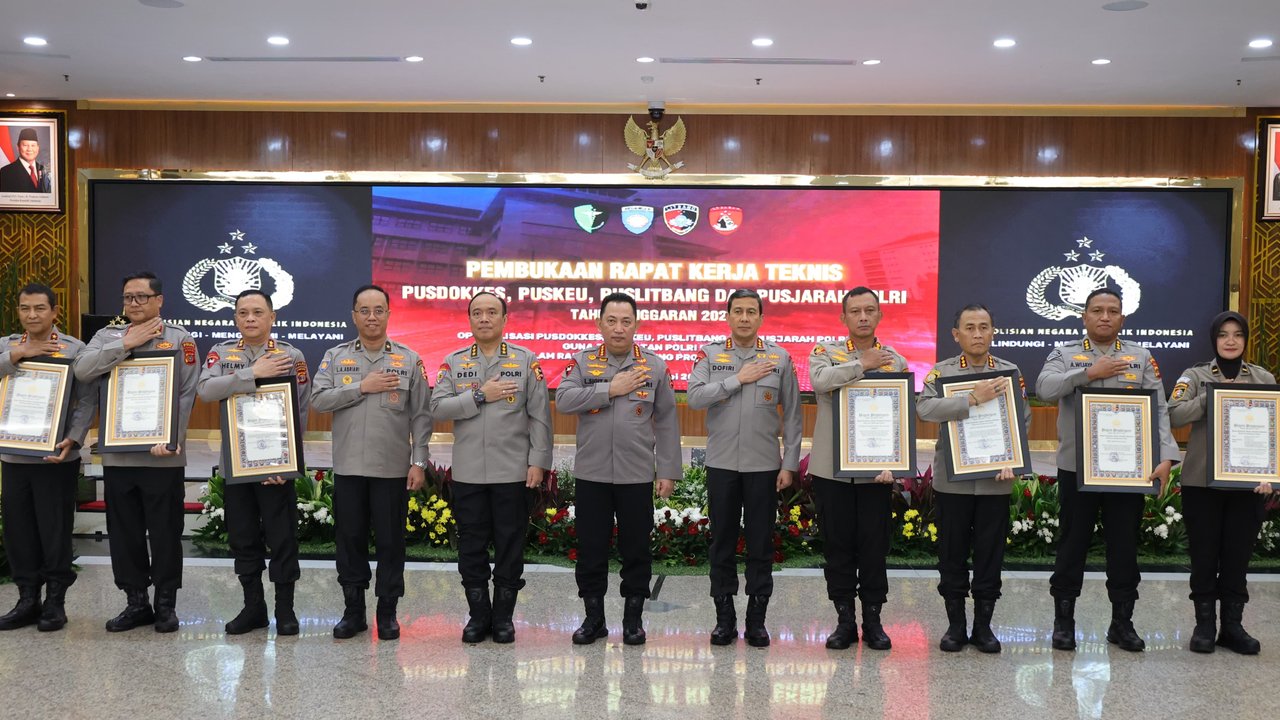 Polda Lampung Terima Penghargaan IKPA dari Kapolri
