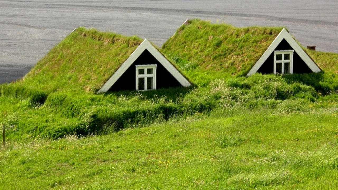 Turf houses Islandia