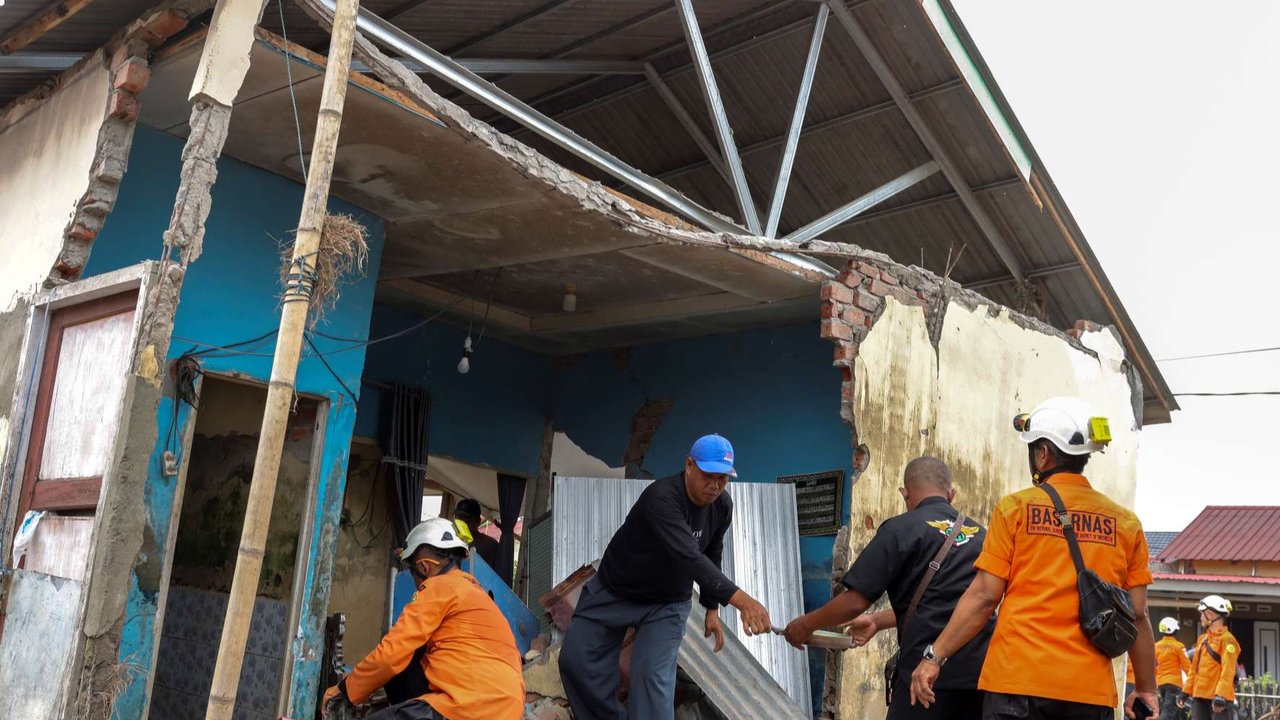 Update Gempa Bengkulu 6,3 Magnitudo, Pendataan Sementara Ada 174 Rumah Rusak
