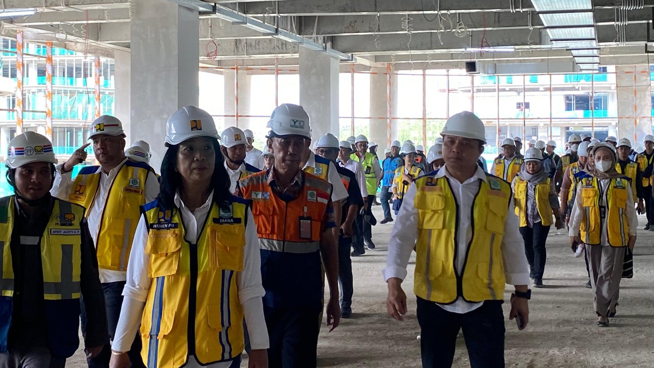 Progres Pembangunan Gedung Wing 2 Kementerian PUPR di IKN Capai 54 Persen, Nilai Proyek Rp1,3 Triliun