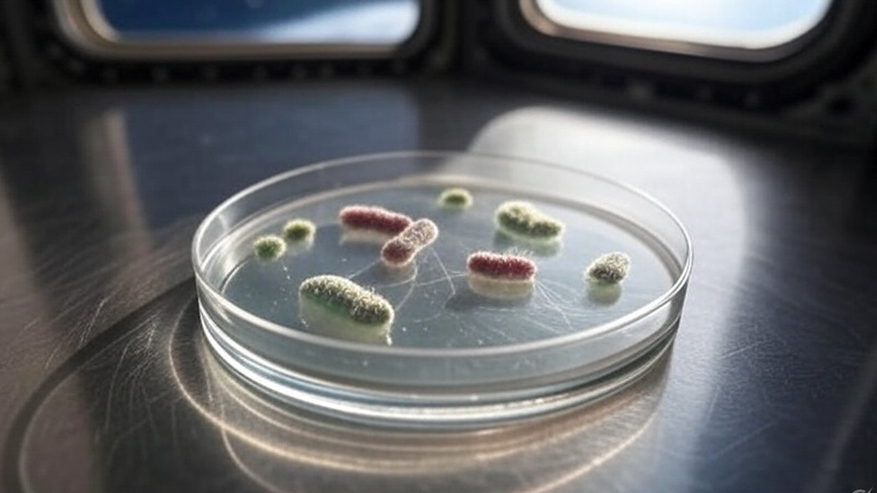 Ada Spesies Bakteri Baru yang Ditemukan di Stasiun Luar Angkasa China