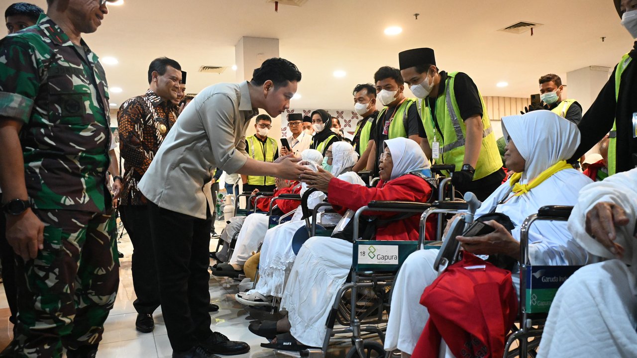 Wapres Gibran Tinjau Layanan Fast Track Makkah Route Embarkasi Solo